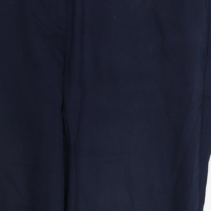 Womens UK Size 12 H&M Regular Fit  Blue Trousers
