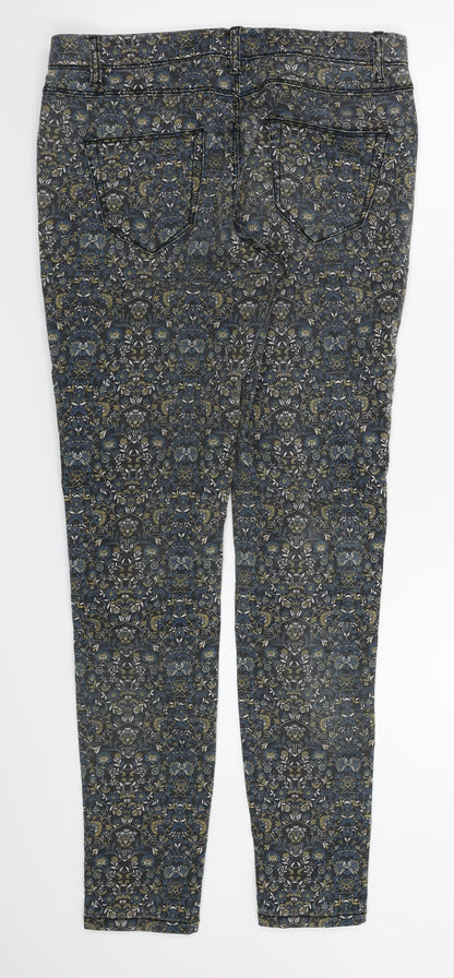 Womens UK Size 10 Camaieu Regular Fit Jegging Grey Trousers
