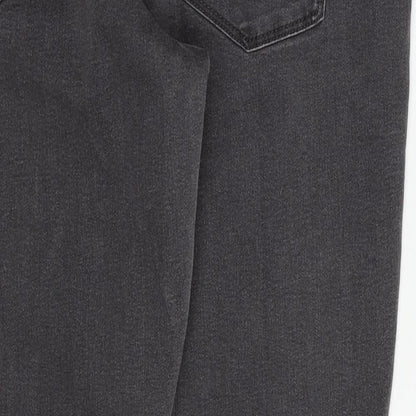Red Hearing Womens Grey   Skinny Jeans Size 16 L28 in