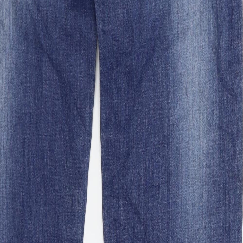 flare jeans Womens Blue   Straight Jeans Size 28 in L34 in