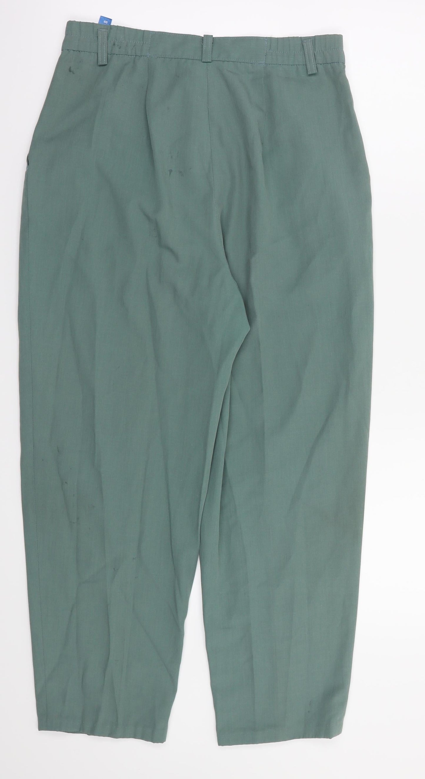 Blue Riinse Womens Green   Trousers  Size 28 in L24 in