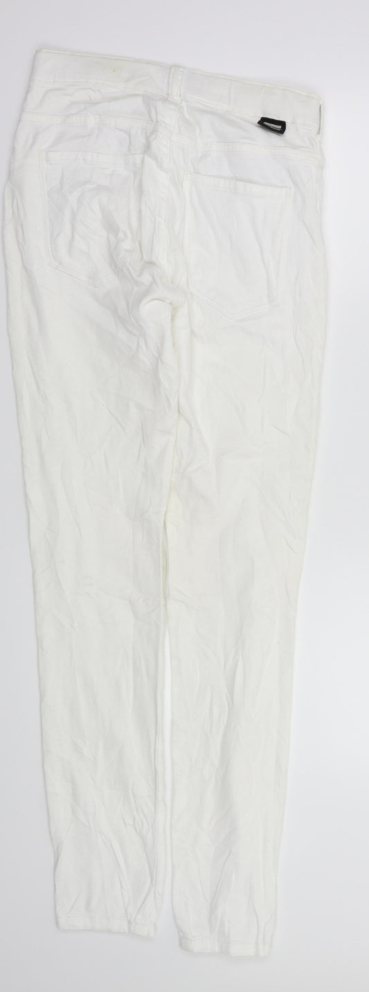 Denim Womens Silver   Skinny Jeans Size M L31 in