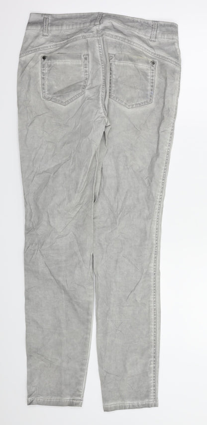 Womens UK Size 28 in street one Regular Fit Skinny Grey Jeans