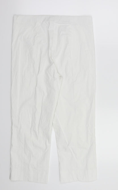 pomondora Womens White   Trousers  Size 30 L21 in