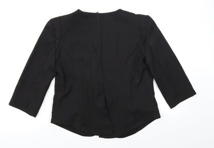 Womens UK Size 8 Izabel Black Jacket