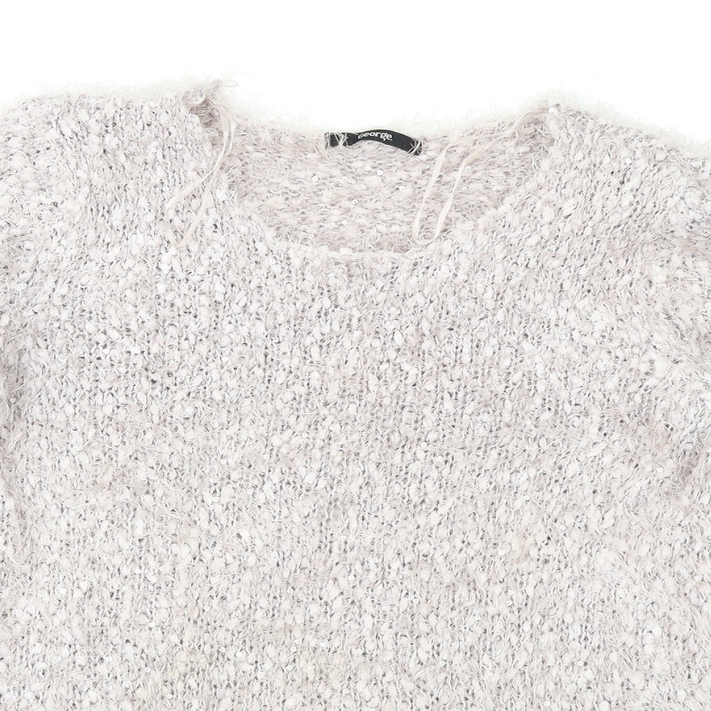 George Womens Pink   Pullover Jumper Size 10