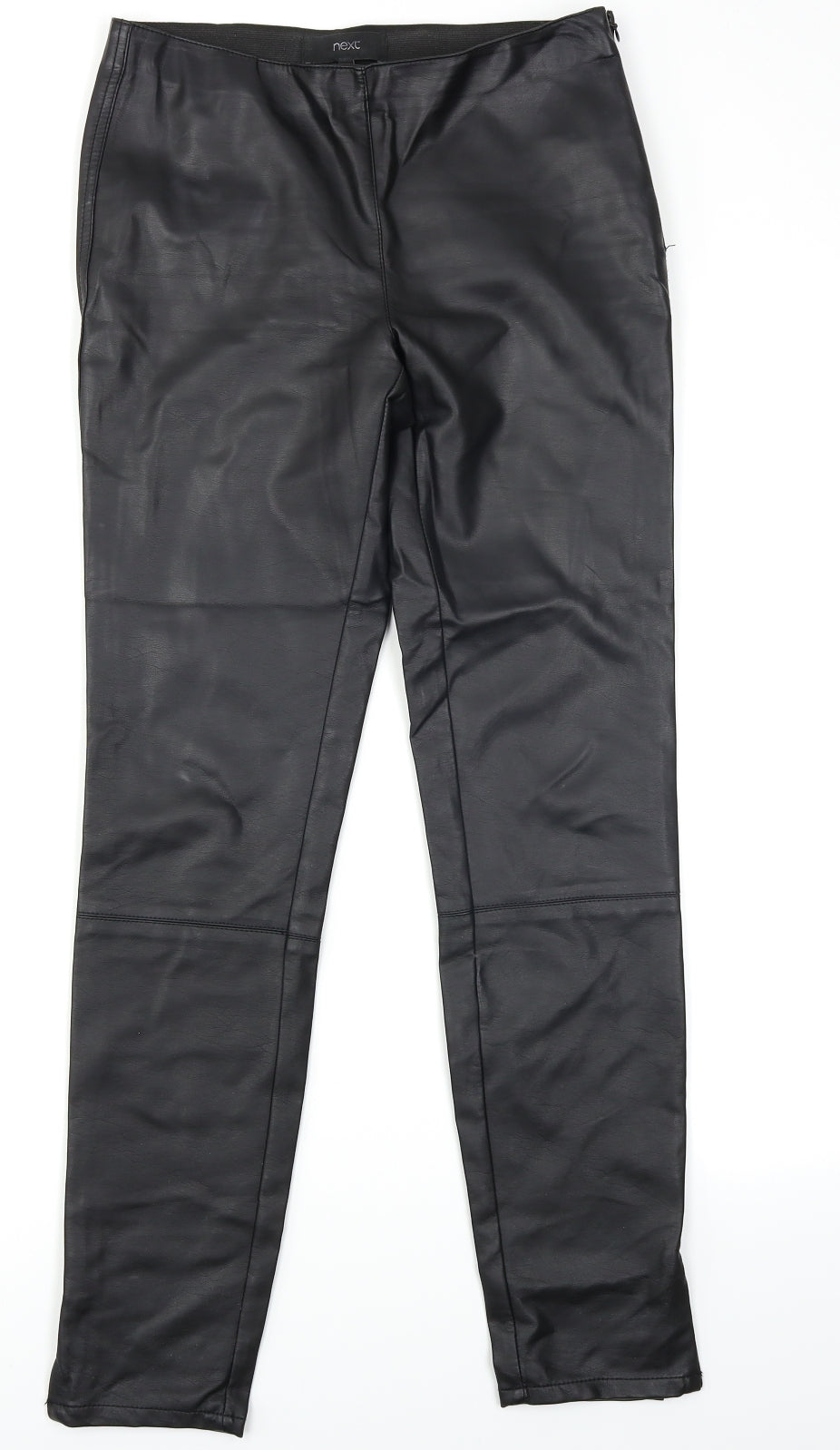 Womens UK Size 10 NEXT Regular Fit  Black Trousers