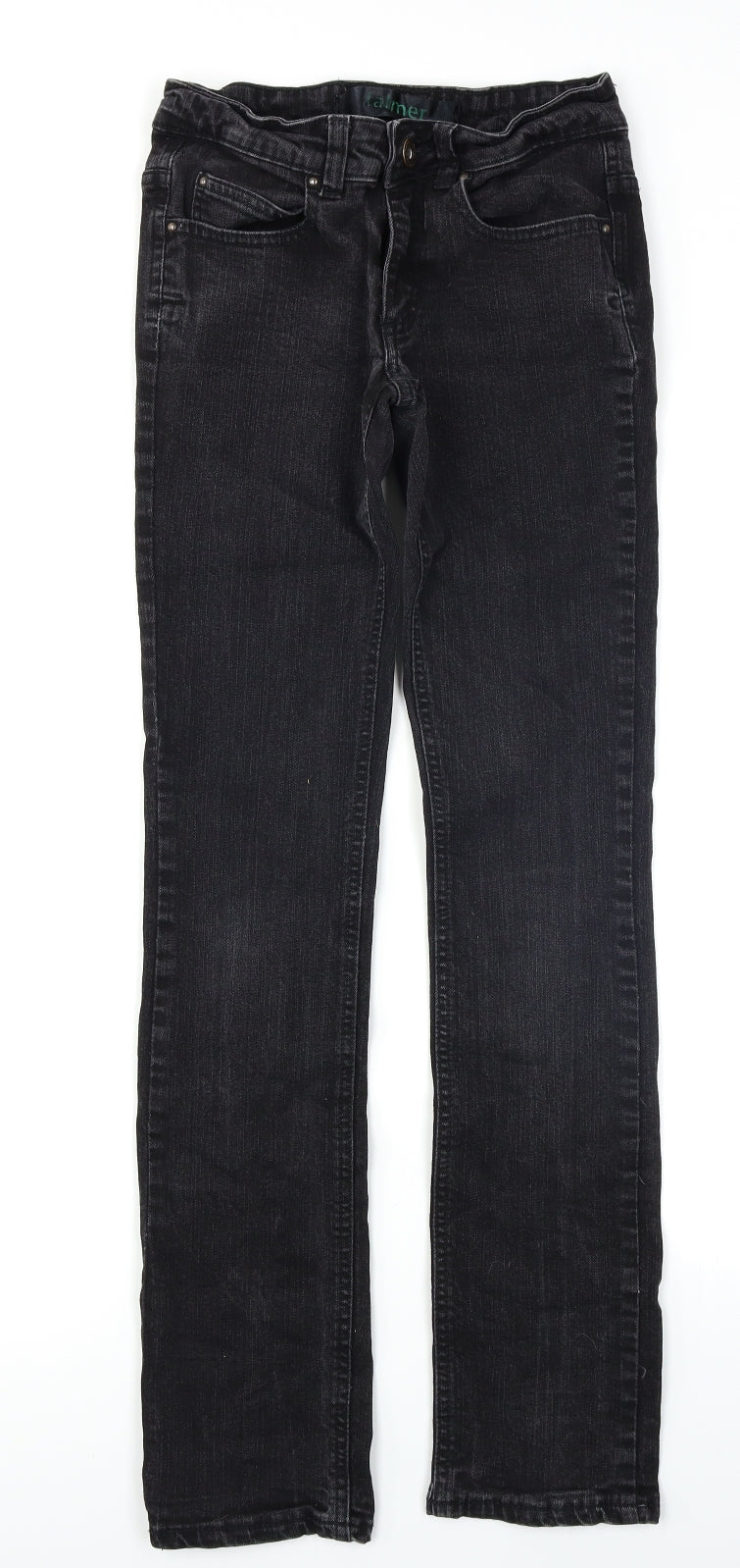 Falmer Womens Black  Denim Skinny Jeans Size 8 L29 in