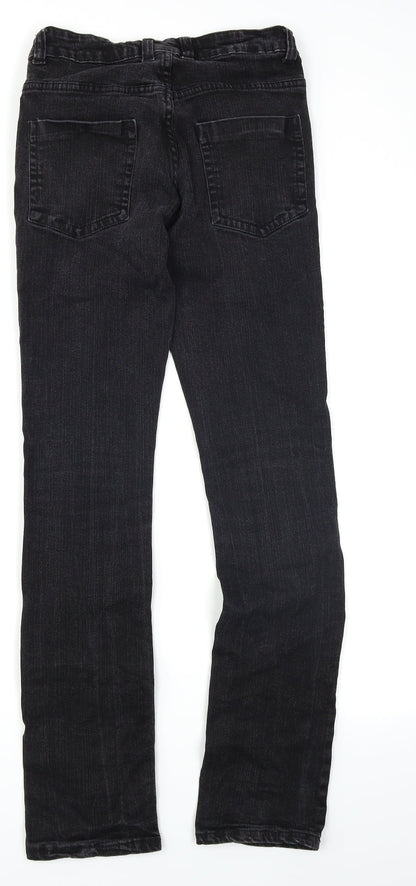 Falmer Womens Black  Denim Skinny Jeans Size 8 L29 in