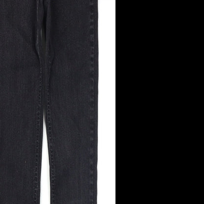 Falmer Womens Black  Denim Skinny Jeans Size 8 L29 in