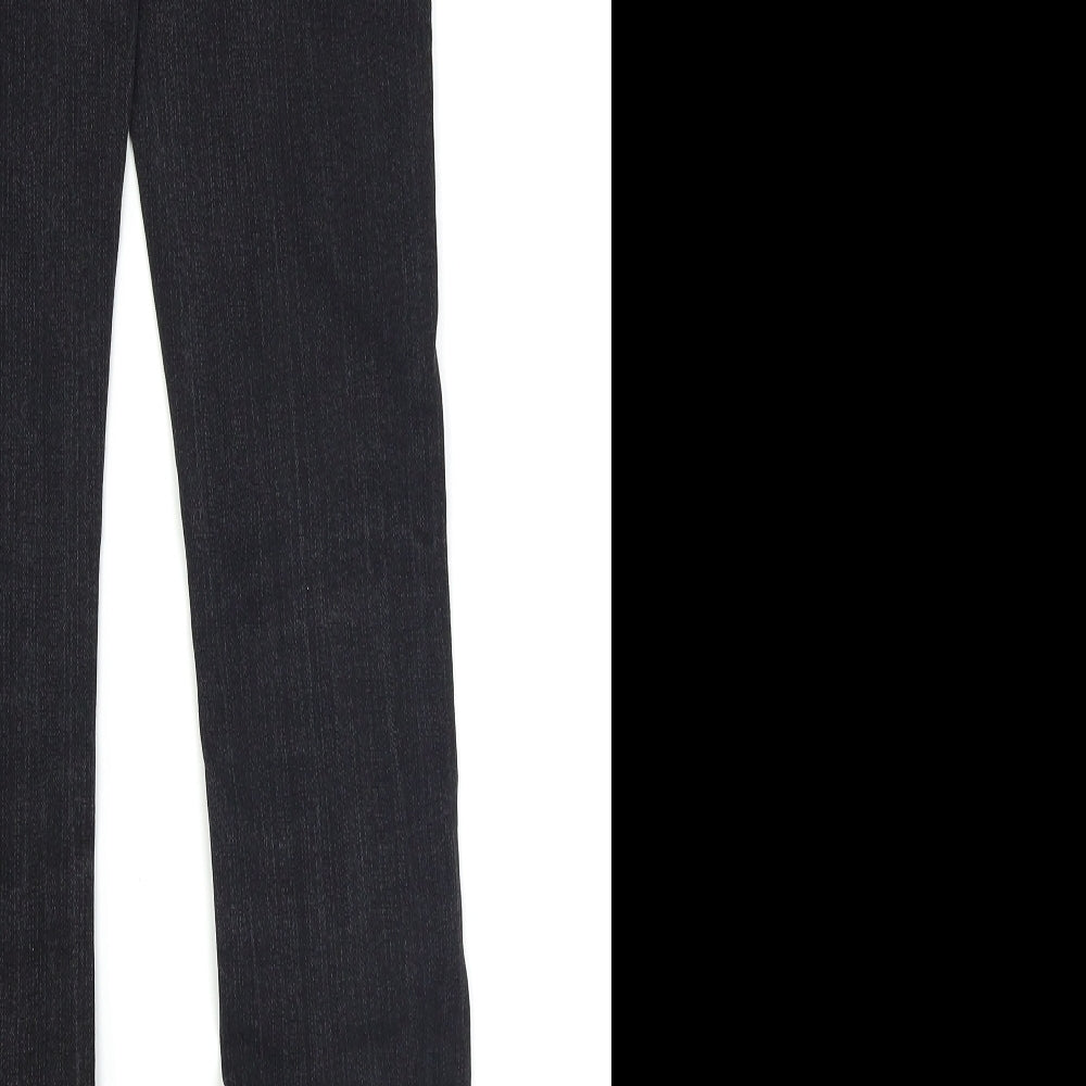 Falmer Womens Black  Denim Skinny Jeans Size 8 L29 in