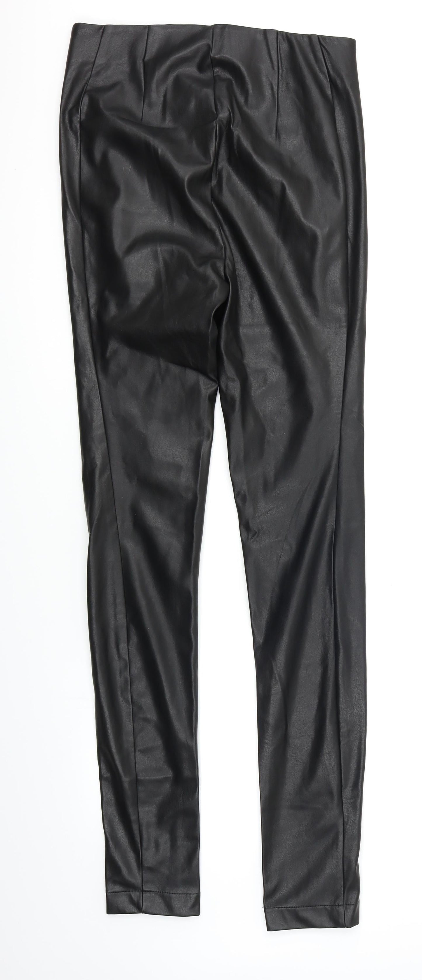 Womens UK Size 2XL NEXT Regular Fit  Black Trousers