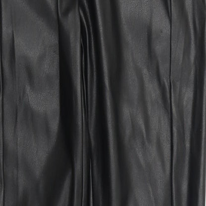 Womens UK Size 2XL NEXT Regular Fit  Black Trousers