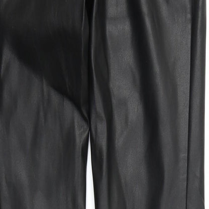 Womens UK Size 2XL NEXT Regular Fit  Black Trousers