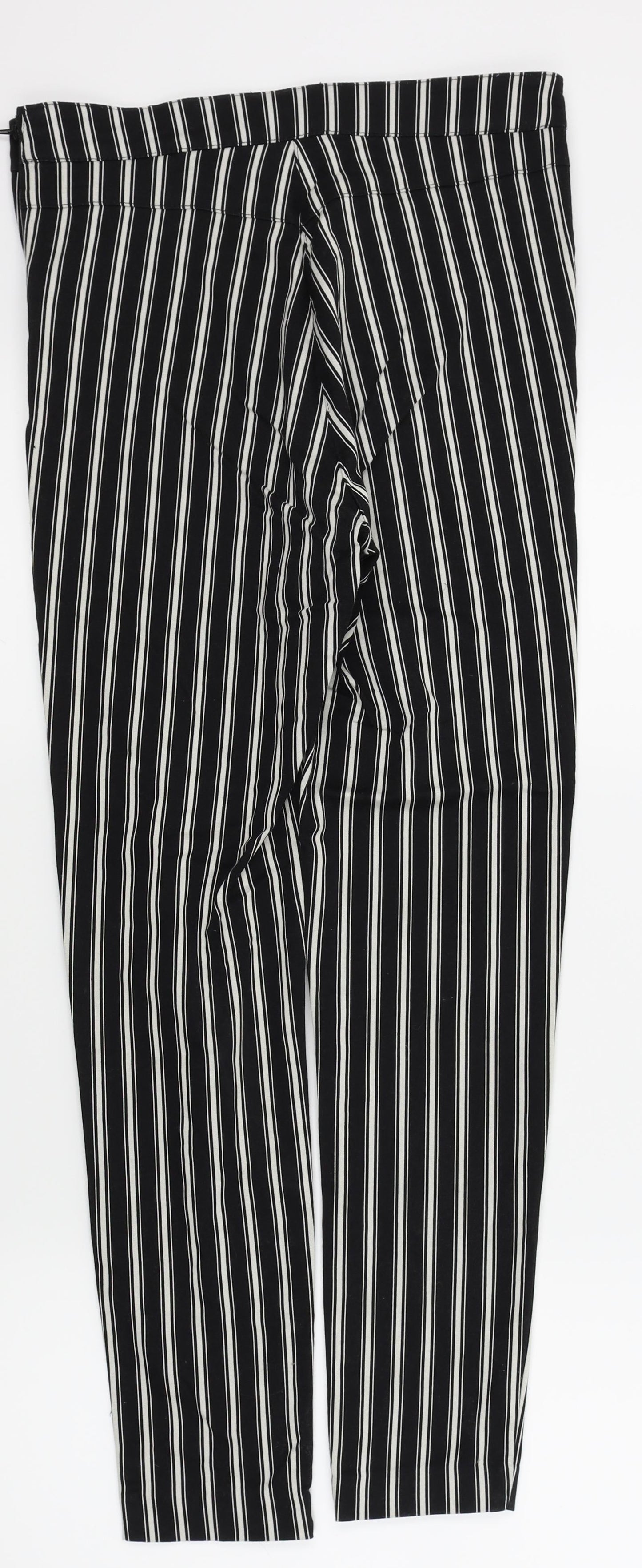 Womens UK Size 12 H&M Regular Fit  Black Trousers