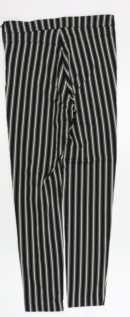 Womens UK Size 12 H&M Regular Fit  Black Trousers