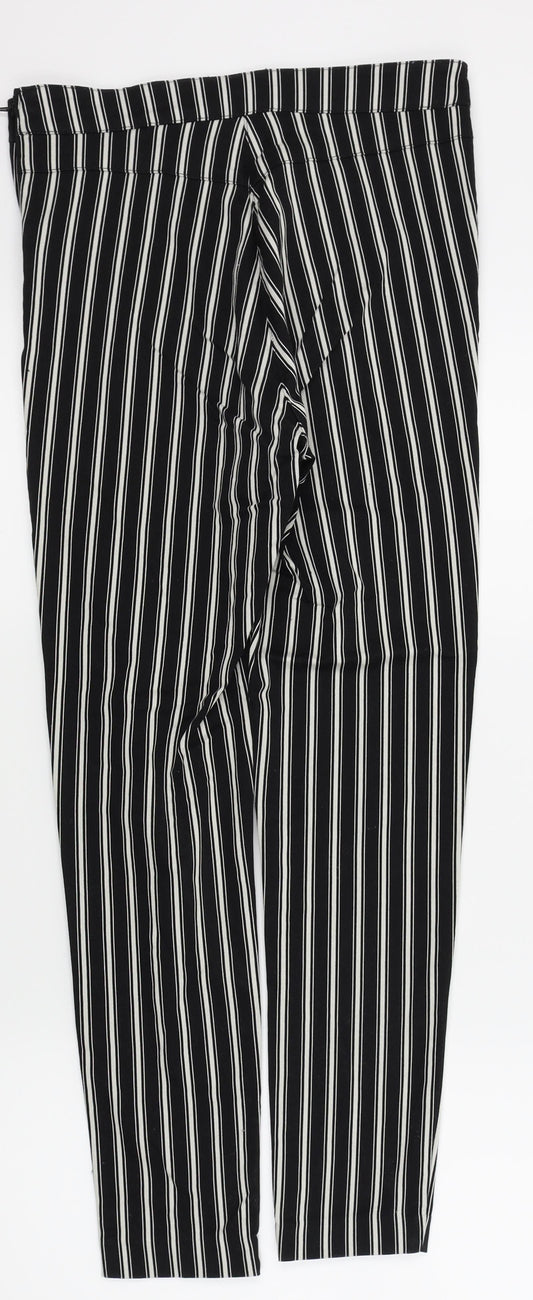 Womens UK Size 12 H&M Regular Fit  Black Trousers