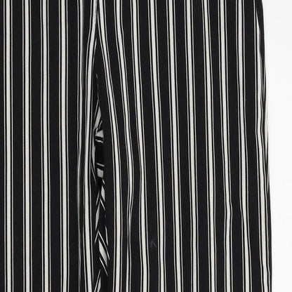 Womens UK Size 12 H&M Regular Fit  Black Trousers