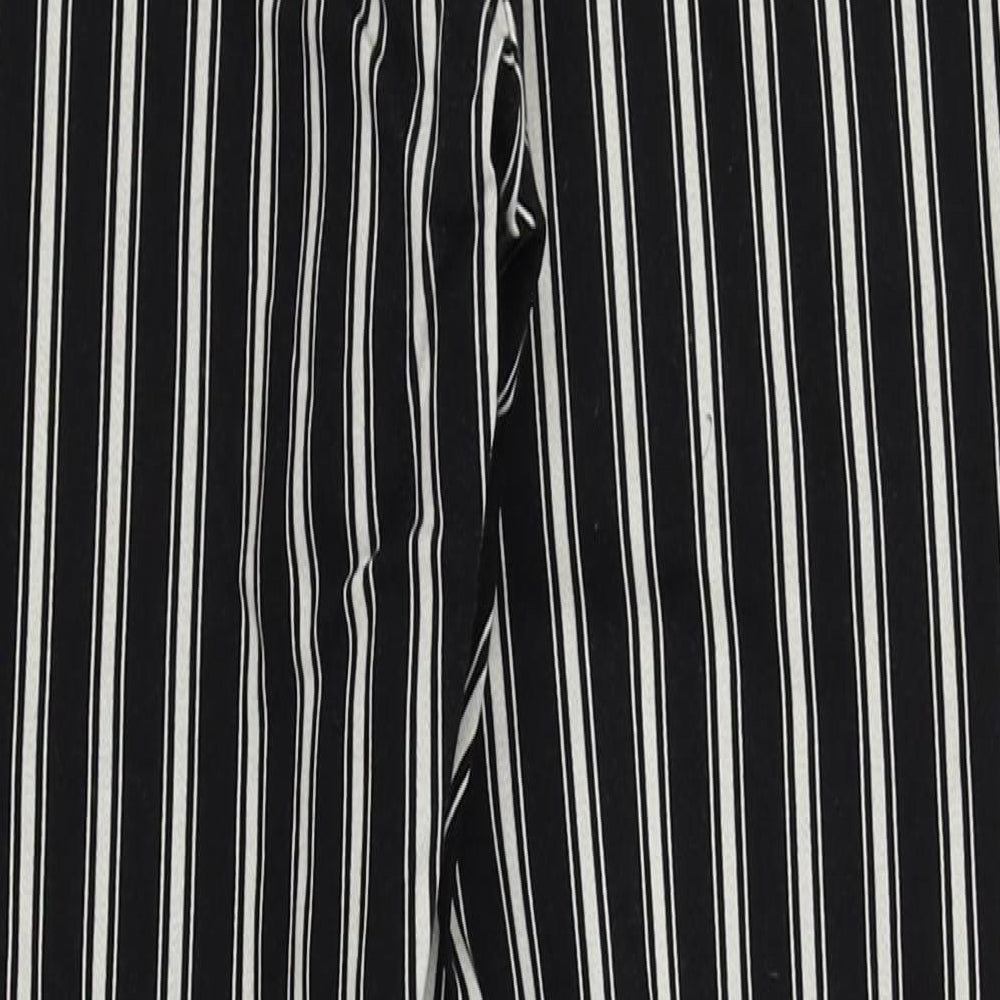 Womens UK Size 12 H&M Regular Fit  Black Trousers