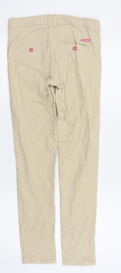 hamton republic Womens Beige   Trousers  Size 28 in L26 in