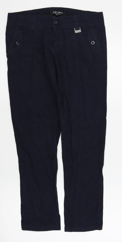 pascia women Womens Black   Trousers  Size 14 L25 in