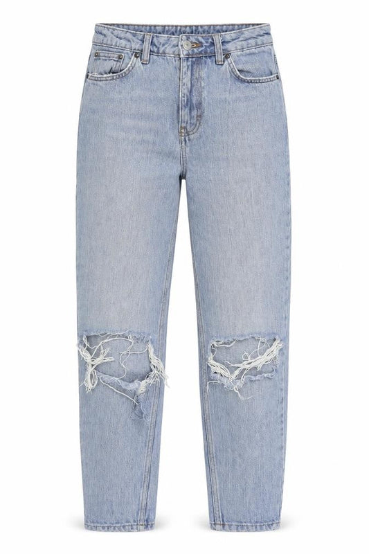 Womens UK Size 28 in Topshop Regular Fit Straight Blue Jeans