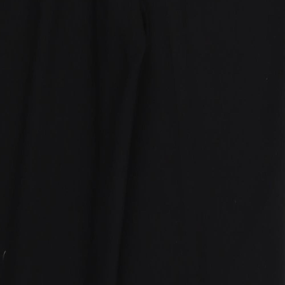 F&F Womens Black   Trousers  Size 10 L27 in