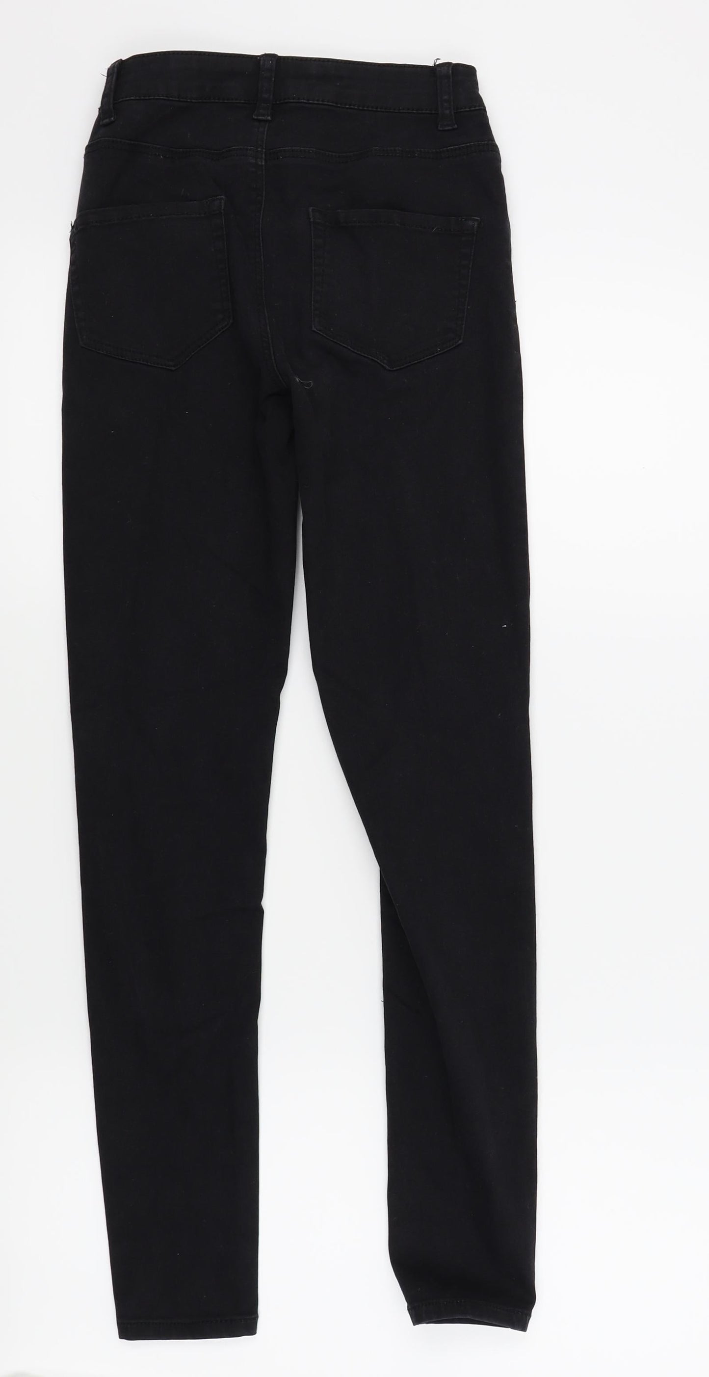 Womens UK Size 6 denim and co Regular Fit Skinny Black Jeans