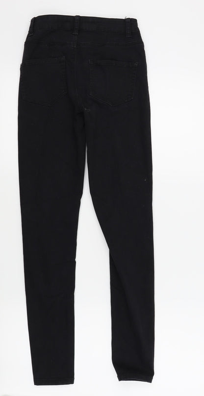 Womens UK Size 6 denim and co Regular Fit Skinny Black Jeans