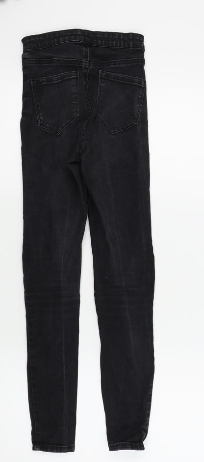 Womens UK Size 6 denim and co Regular Fit Skinny Black Jeans