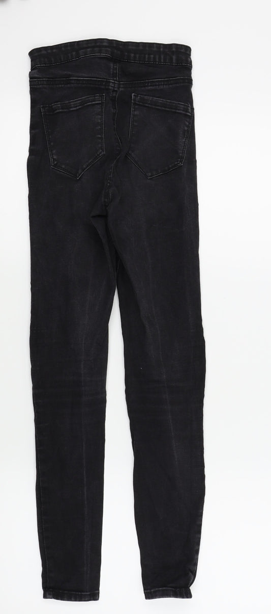 Womens UK Size 6 denim and co Regular Fit Skinny Black Jeans