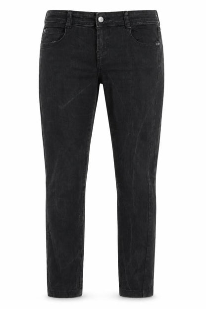 Womens UK Size 12 DENIM AND CO Regular Fit Skinny Black Jeans