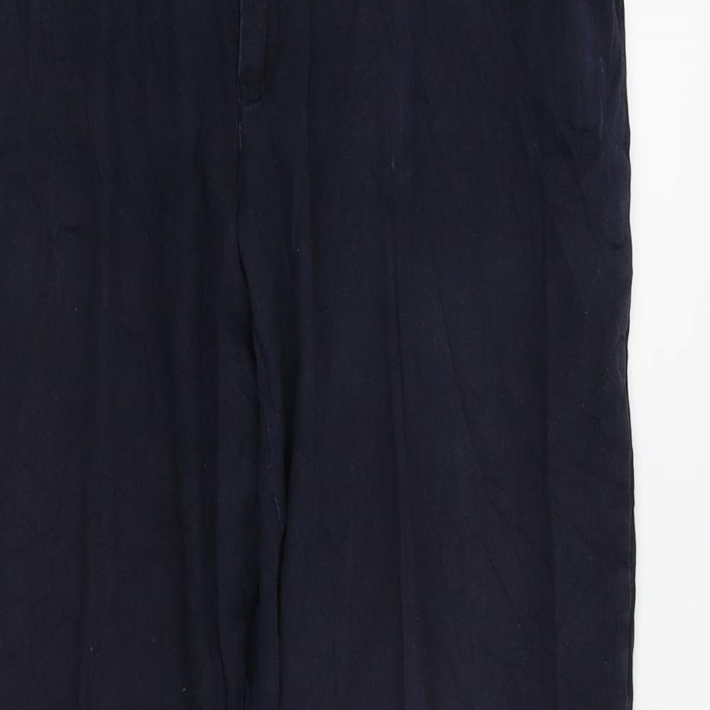 OLE Womens Blue Houndstooth  Skinny Jeans Size 10 L25 in