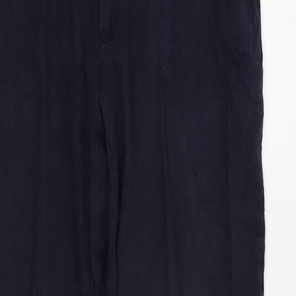 OLE Womens Blue Houndstooth  Skinny Jeans Size 10 L25 in