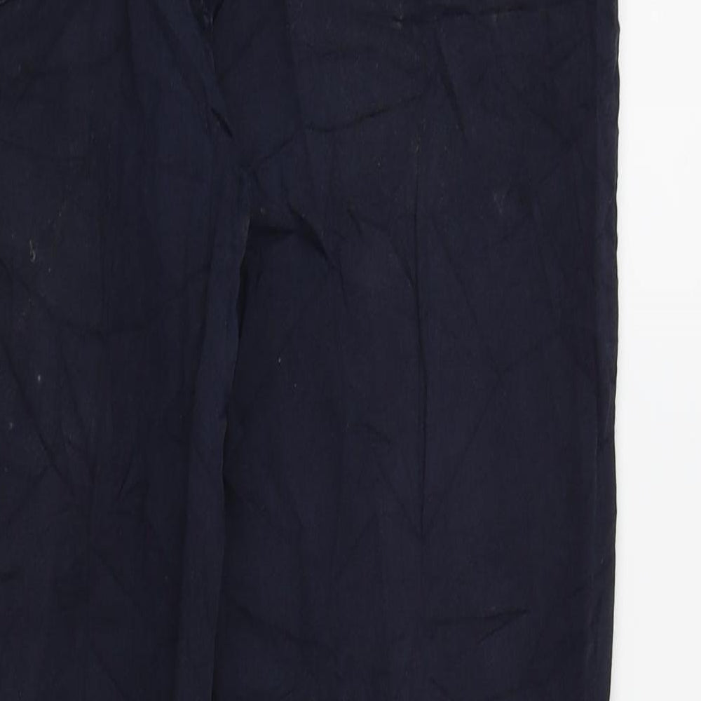 OLE Womens Blue Houndstooth  Skinny Jeans Size 10 L25 in