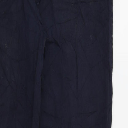 OLE Womens Blue Houndstooth  Skinny Jeans Size 10 L25 in