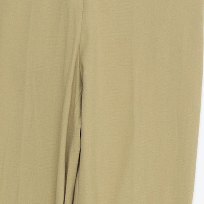 M&S Womens Beige   Trousers  Size 10 L25 in