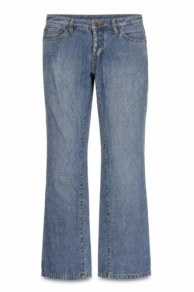 Womens UK Size 31 in RESERVED Regular Fit  Blue Trousers