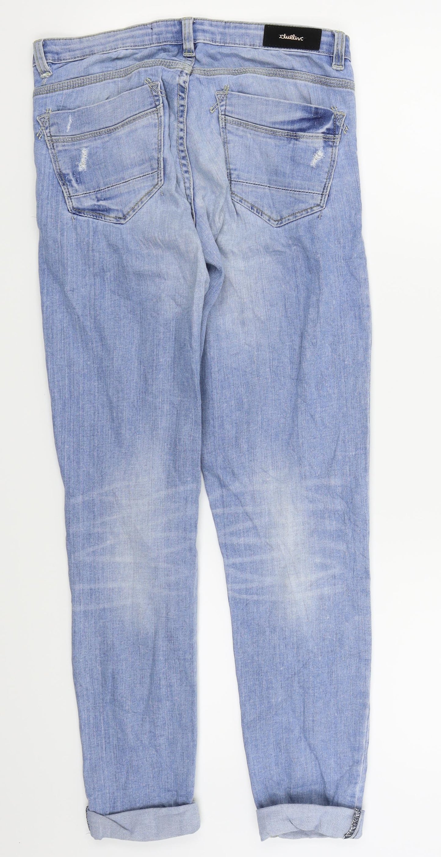 clillim jeans Womens Blue   Skinny Jeans Size XS L26 in - ripped jeans