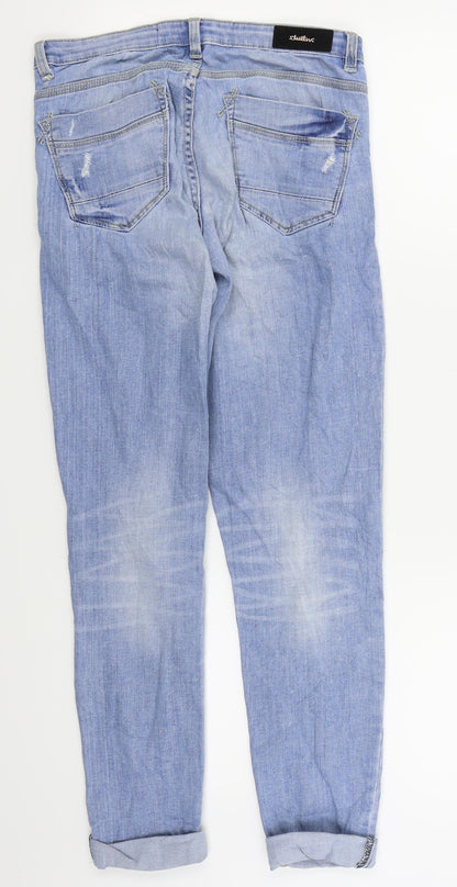 clillim jeans Womens Blue   Skinny Jeans Size XS L26 in - ripped jeans
