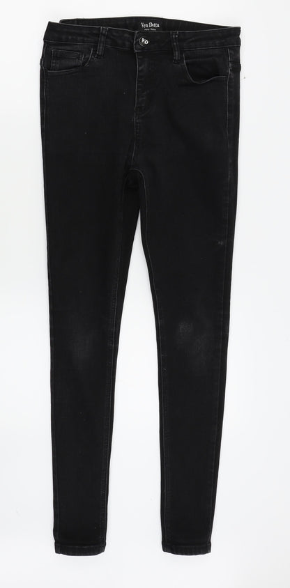 ven detta Womens Black   Skinny Jeans Size 30 in L28 in