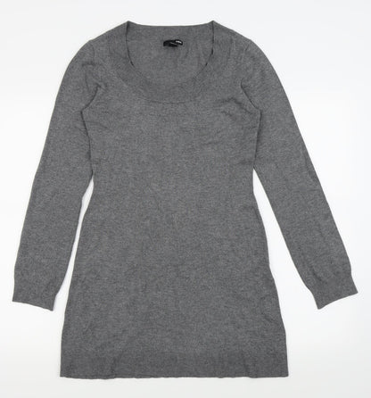 H&M Womens Grey   Pencil Dress  Size 6