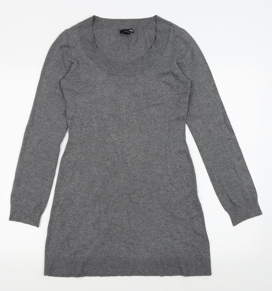 H&M Womens Grey   Pencil Dress  Size 6