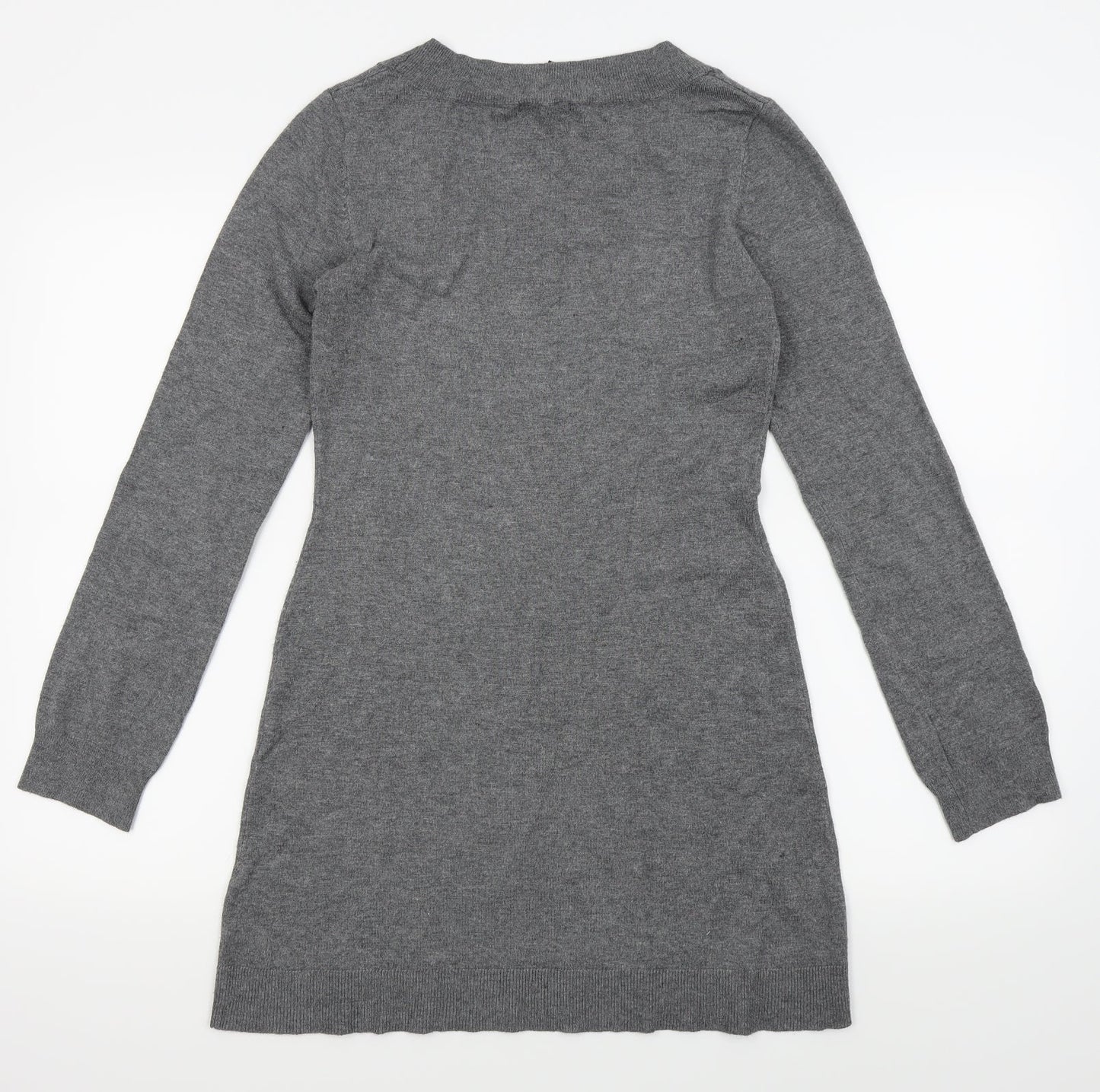 H&M Womens Grey   Pencil Dress  Size 6