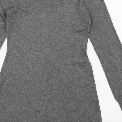 H&M Womens Grey   Pencil Dress  Size 6