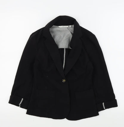 New Look Womens Black   Jacket Blazer Size 6