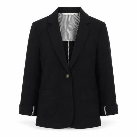 Womens UK Size 6 New Look Regular Black Blazer