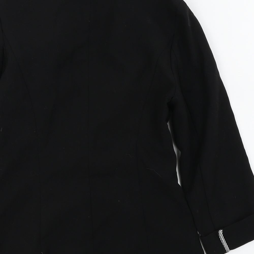 New Look Womens Black   Jacket Blazer Size 6