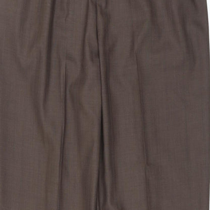AMARANTO Womens Brown   Trousers  Size 14 L27 in