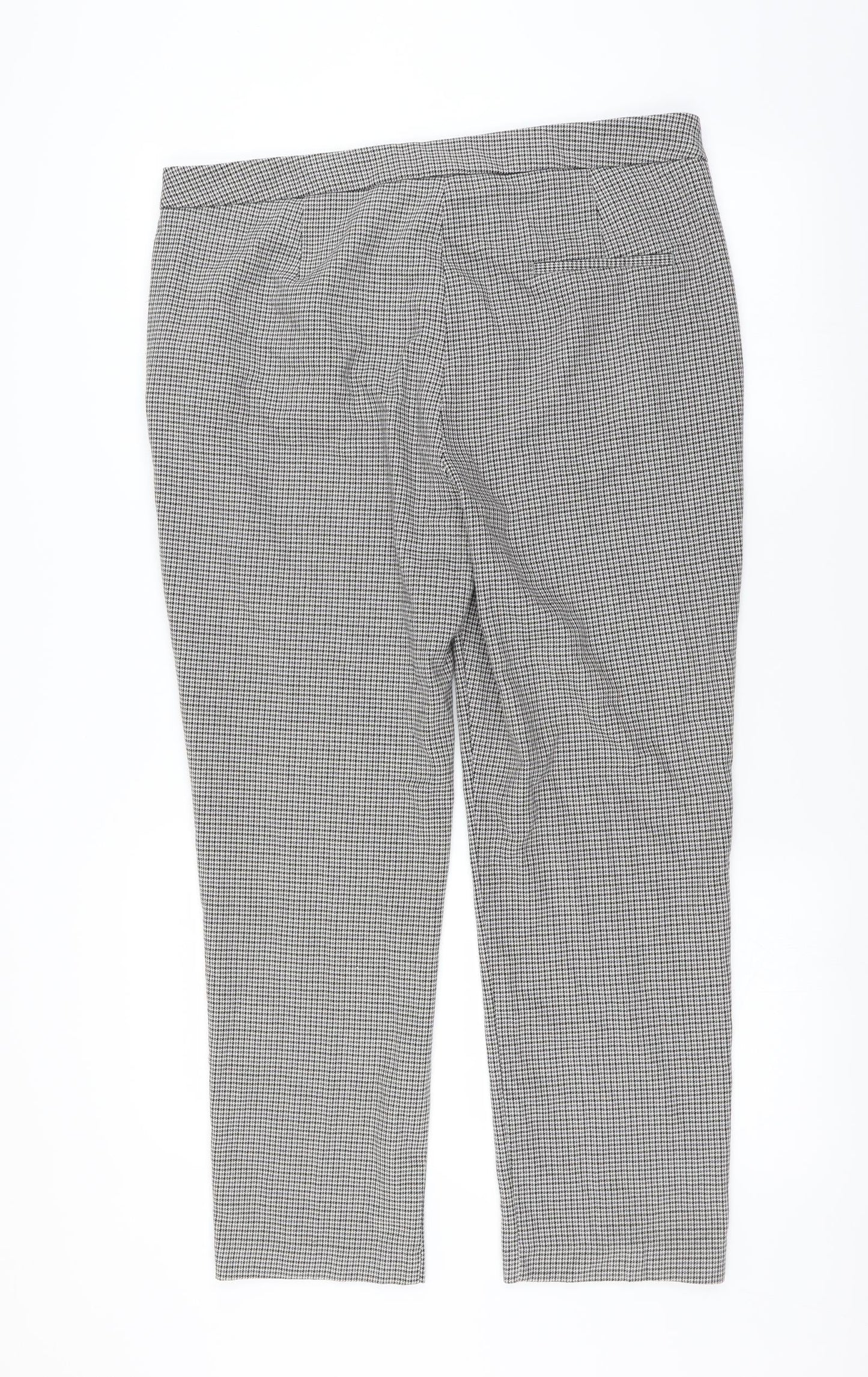 Womens UK Size 2XL Zara Regular Fit  Grey Trousers